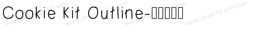 Cookie Kit Outline字体转换